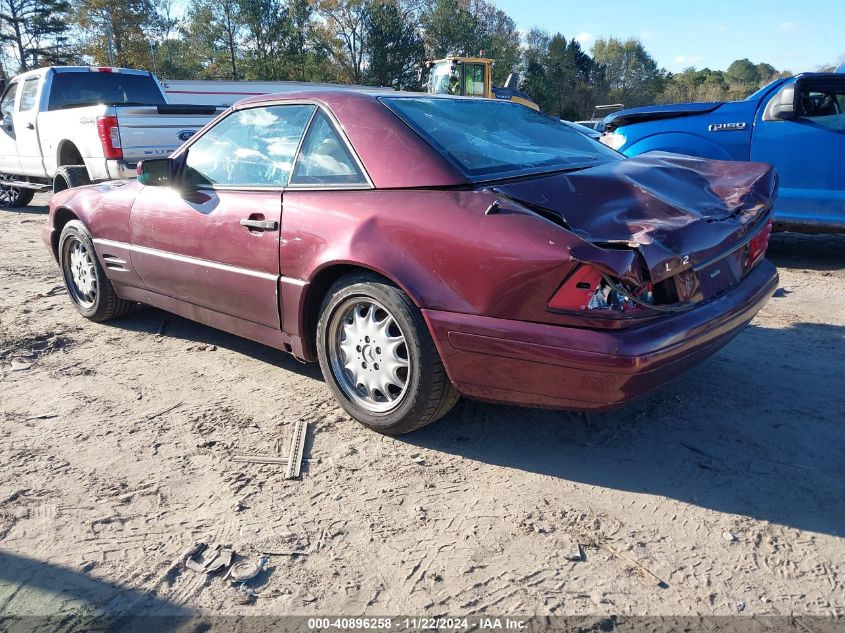 1997 Mercedes-Benz Sl 320 VIN: WDBFA63F4VF142929 Lot: 40896258