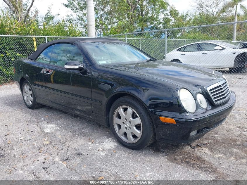 2001 Mercedes-Benz Clk 320 VIN: WDBLK65G91T070806 Lot: 40897766