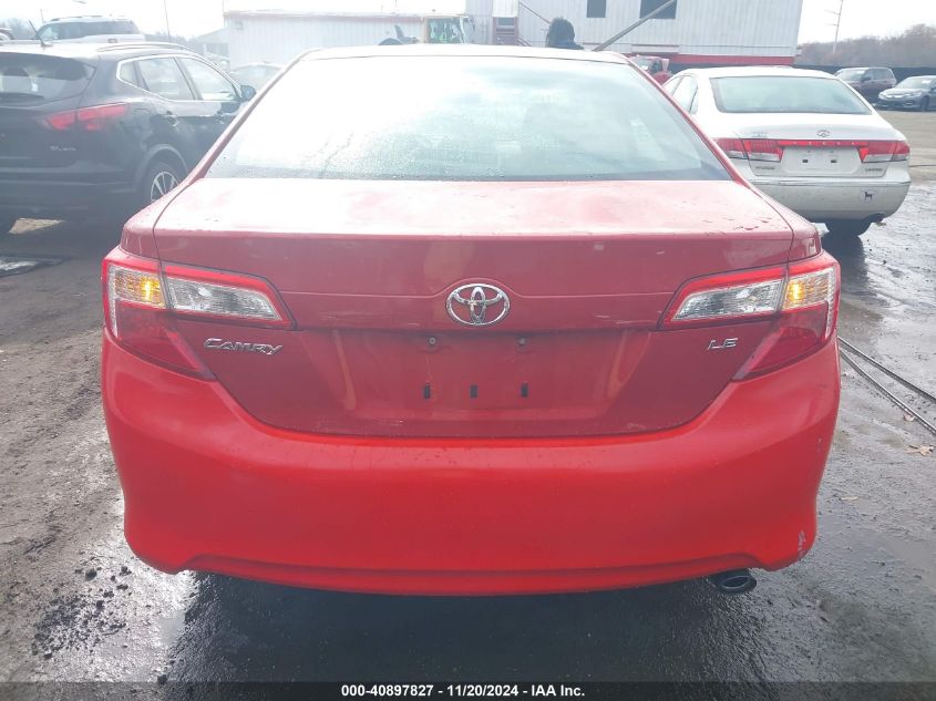 2012 Toyota Camry Le VIN: 4T1BF1FK1CU507200 Lot: 40897827