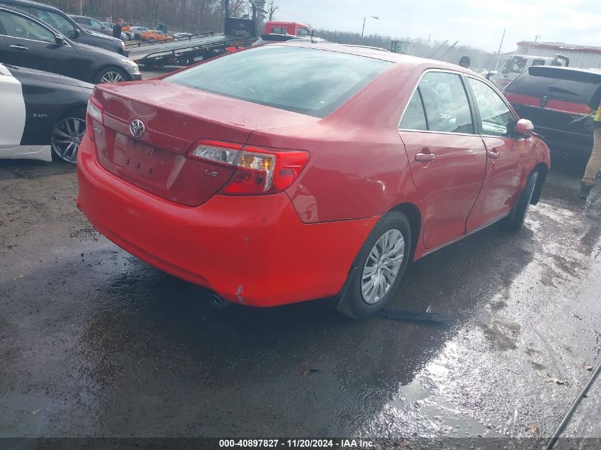 2012 Toyota Camry Le VIN: 4T1BF1FK1CU507200 Lot: 40897827