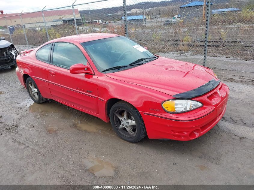 2000 Pontiac Grand Am Gt VIN: 1G2NW12E0YM802561 Lot: 40898880