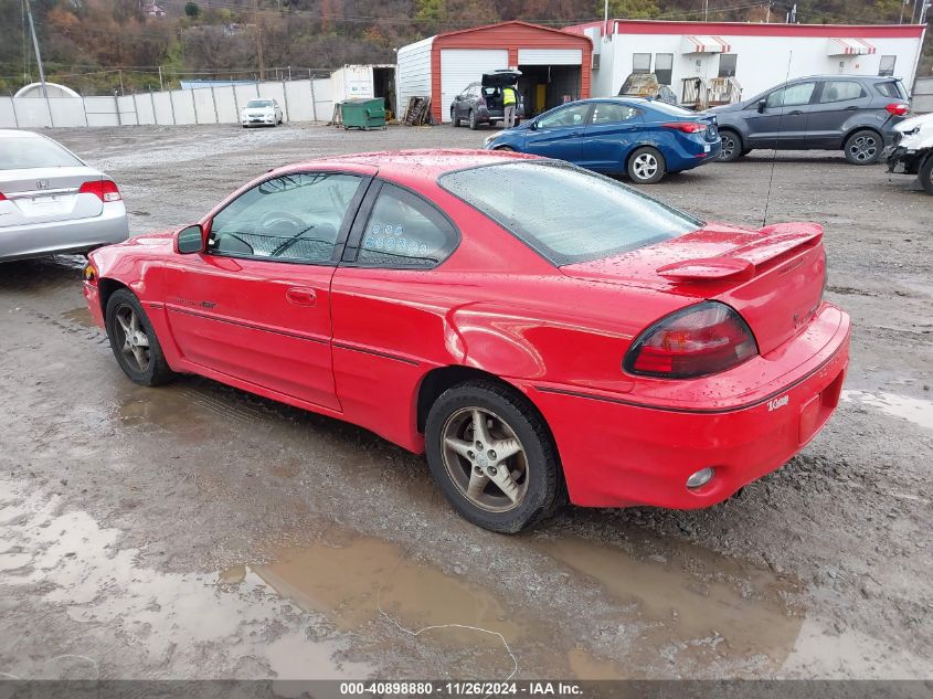 2000 Pontiac Grand Am Gt VIN: 1G2NW12E0YM802561 Lot: 40898880