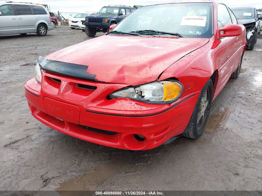 2000 Pontiac Grand Am Gt VIN: 1G2NW12E0YM802561 Lot: 40898880