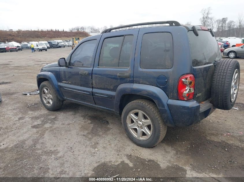 2003 Jeep Liberty Limited VIN: 1J4GK58K73W506206 Lot: 40898992