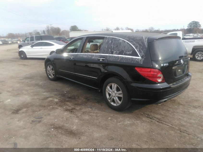 2009 Mercedes-Benz R 350 4Matic VIN: 4JGCB65E39A089404 Lot: 40899304