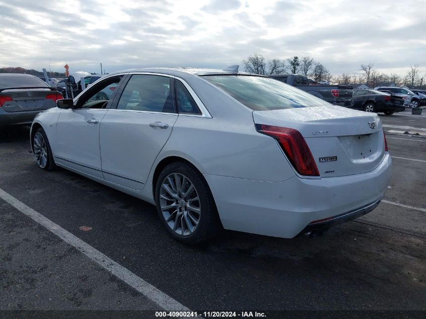 2018 Cadillac Ct6 Twin Turbo Luxury VIN: 1G6KE5R67JU107817 Lot: 40900241