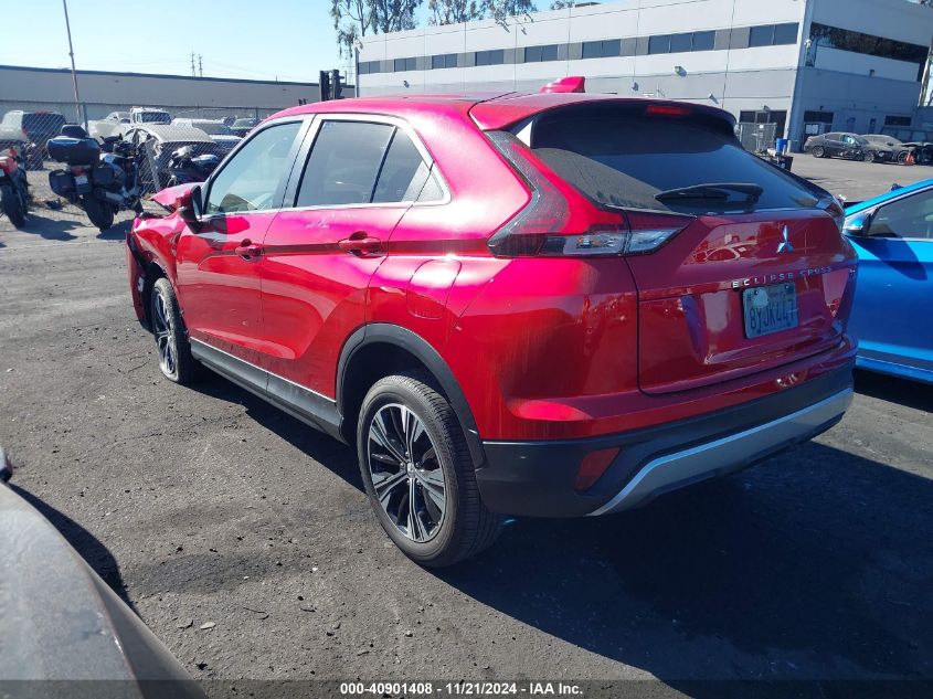 2022 Mitsubishi Eclipse Cross Se /Se Special Edition /Sel /Sel Special Edition VIN: JA4ATWAA3NZ005406 Lot: 40901408