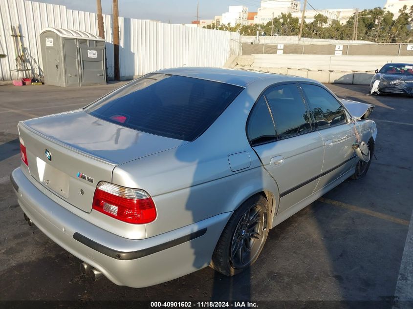 2002 BMW M5 VIN: WBSDE934X2CF90579 Lot: 40901602