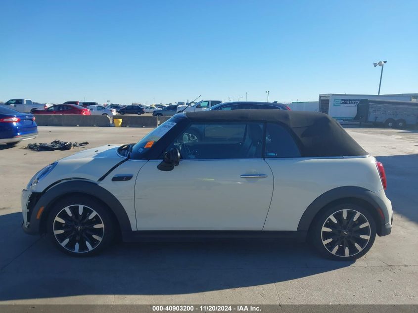 2022 Mini Convertible Cooper S VIN: WMW43DL00N3P03547 Lot: 40903200