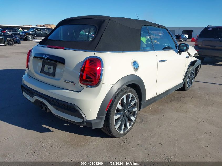 2022 Mini Convertible Cooper S VIN: WMW43DL00N3P03547 Lot: 40903200