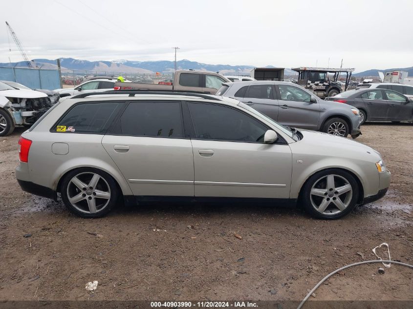 2003 Audi A4 1.8T Avant VIN: WAUVC68E73A253814 Lot: 40903990