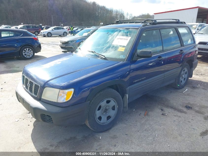 2001 Subaru Forester L VIN: JF1SF63521H712438 Lot: 40905331