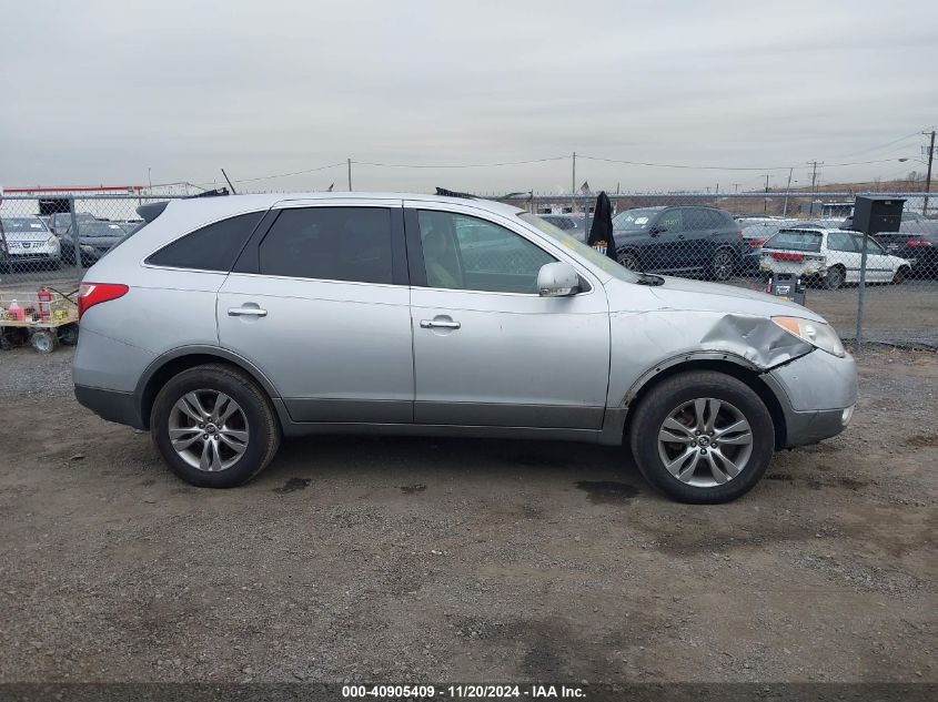 2012 Hyundai Veracruz Limited VIN: KM8NUDCC8CU187603 Lot: 40905409