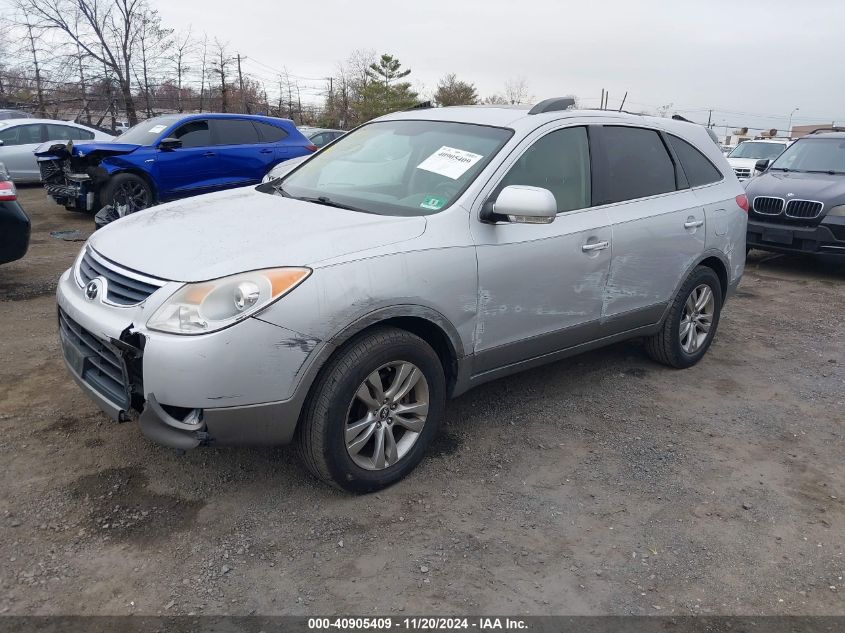 2012 Hyundai Veracruz Limited VIN: KM8NUDCC8CU187603 Lot: 40905409