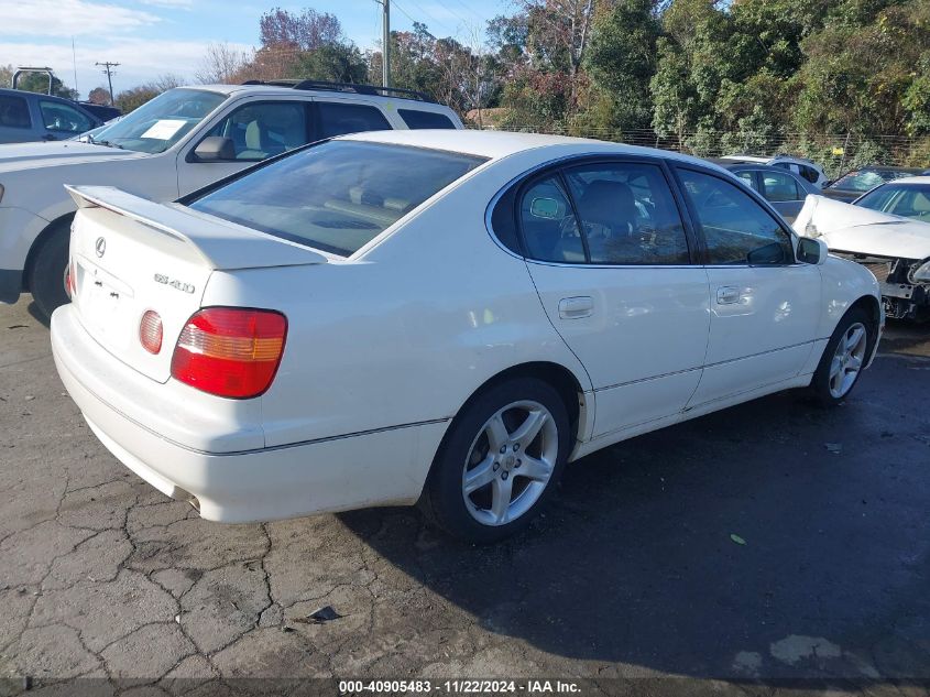 1999 Lexus Gs 400 VIN: JT8BH68XXX0018469 Lot: 40905483