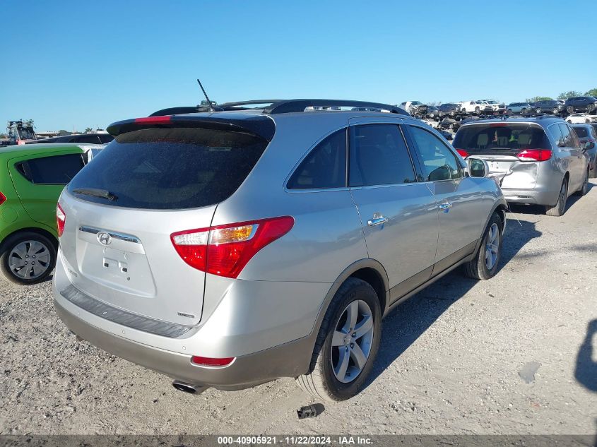 2008 Hyundai Veracruz Gls/Limited/Se VIN: KM8NU13C98U031575 Lot: 40905921