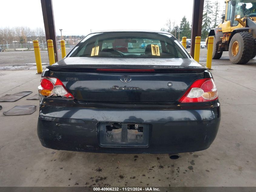 2002 Toyota Camry Solara Se V6 VIN: 2T1CF22P42C543913 Lot: 40906232