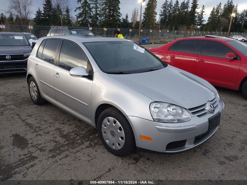 2007 Volkswagen Rabbit 4-Door VIN: WVWDR71K47W171695 Lot: 40907984