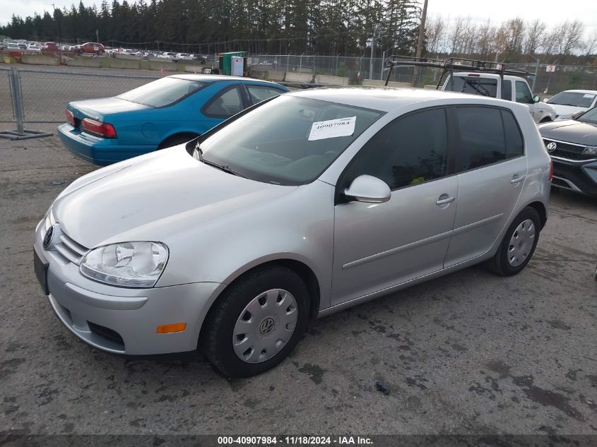 2007 Volkswagen Rabbit 4-Door VIN: WVWDR71K47W171695 Lot: 40907984