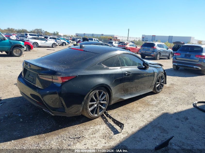 2019 Lexus Rc 300 F Sport VIN: JTHHA5BCXK5010222 Lot: 40908656