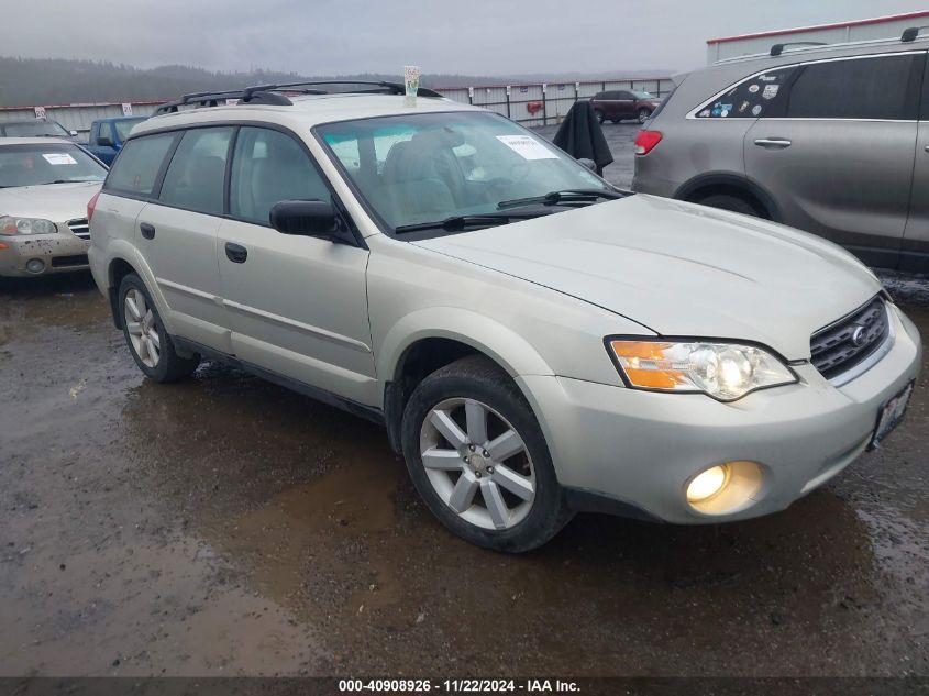 2007 Subaru Outback 2.5I VIN: 4S4BP61CX77321847 Lot: 40908926