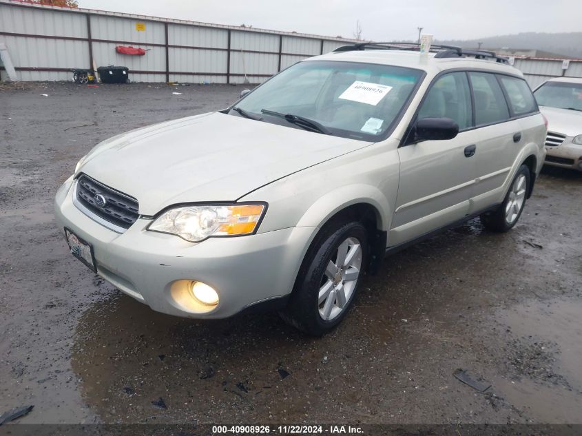 2007 Subaru Outback 2.5I VIN: 4S4BP61CX77321847 Lot: 40908926