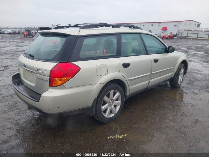 2007 Subaru Outback 2.5I VIN: 4S4BP61CX77321847 Lot: 40908926