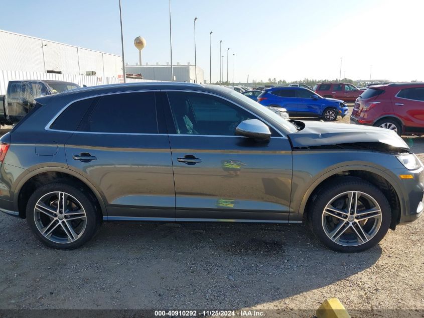 2018 Audi Sq5 3.0T Premium Plus VIN: WA1A4AFY1J2147407 Lot: 40910292