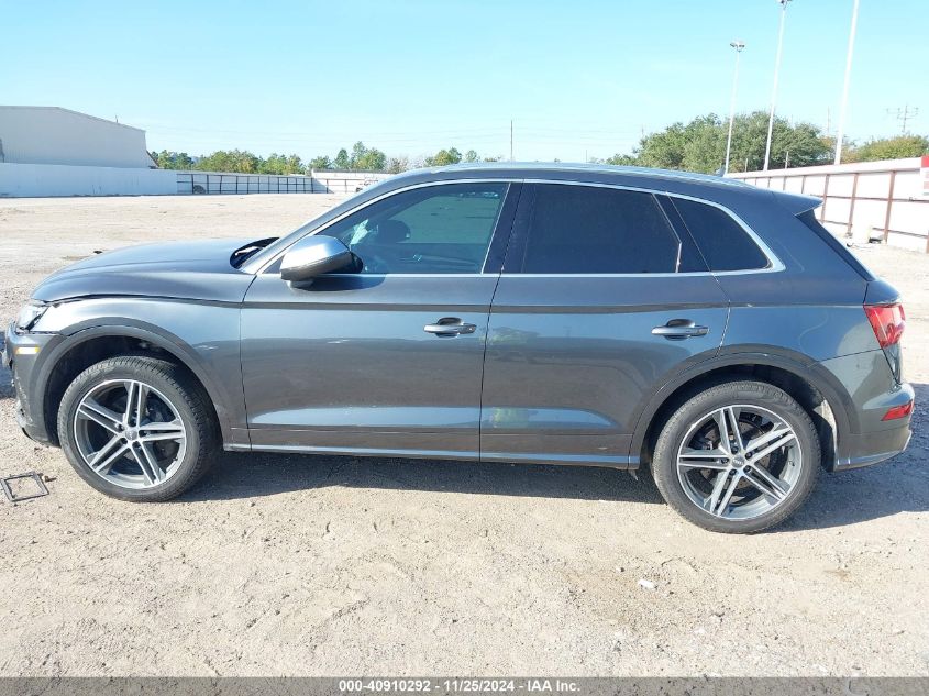 2018 Audi Sq5 3.0T Premium Plus VIN: WA1A4AFY1J2147407 Lot: 40910292