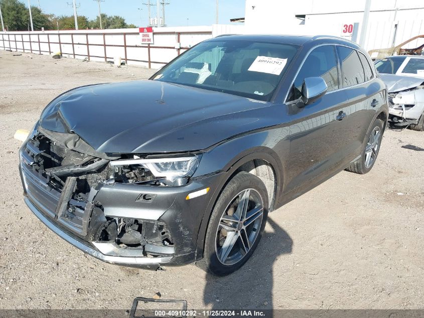 2018 Audi Sq5 3.0T Premium Plus VIN: WA1A4AFY1J2147407 Lot: 40910292