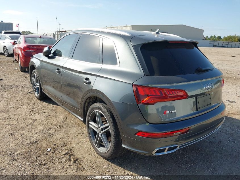 2018 Audi Sq5 3.0T Premium Plus VIN: WA1A4AFY1J2147407 Lot: 40910292