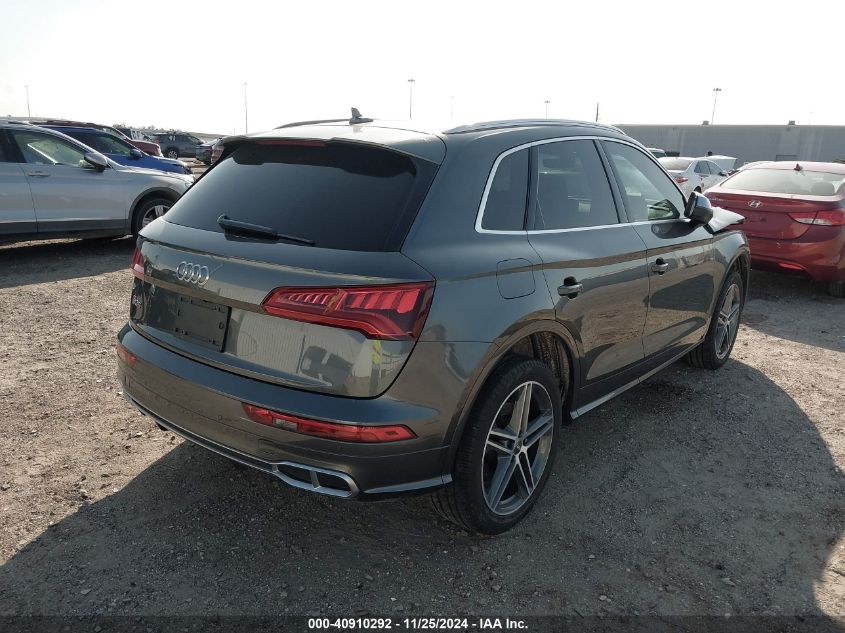 2018 Audi Sq5 3.0T Premium Plus VIN: WA1A4AFY1J2147407 Lot: 40910292