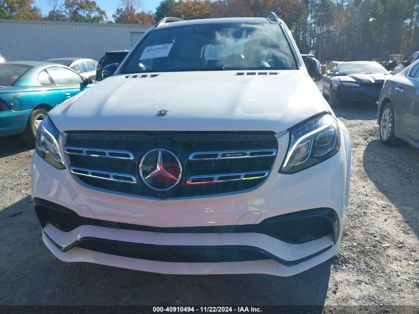 2018 Mercedes-Benz Amg Gls 63 4Matic VIN: 4JGDF7FE1JA996041