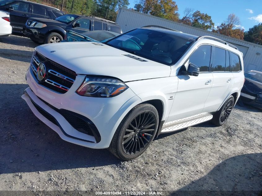 2018 Mercedes-Benz Amg Gls 63 4Matic VIN: 4JGDF7FE1JA996041