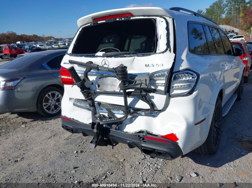 2018 Mercedes-Benz Amg Gls 63 4Matic VIN: 4JGDF7FE1JA996041