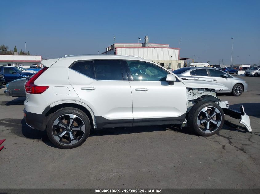 2019 Volv Xc40 T5 Inscription T5 Inscription VIN: YV4162UL1K2148407 Lot: 40910659