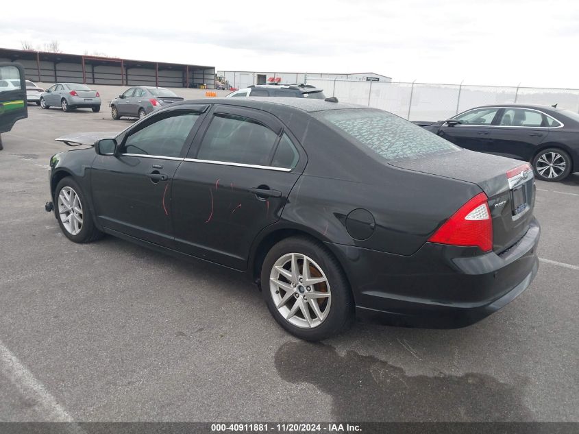 2012 Ford Fusion Sel VIN: 3FAHP0JA6CR289398 Lot: 40911881