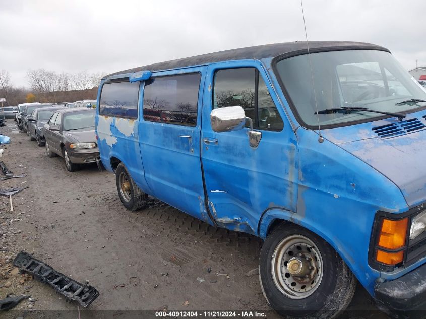 1992 Dodge Ram Wagon B350 VIN: 2B5WB35Y4NK170817 Lot: 40912404