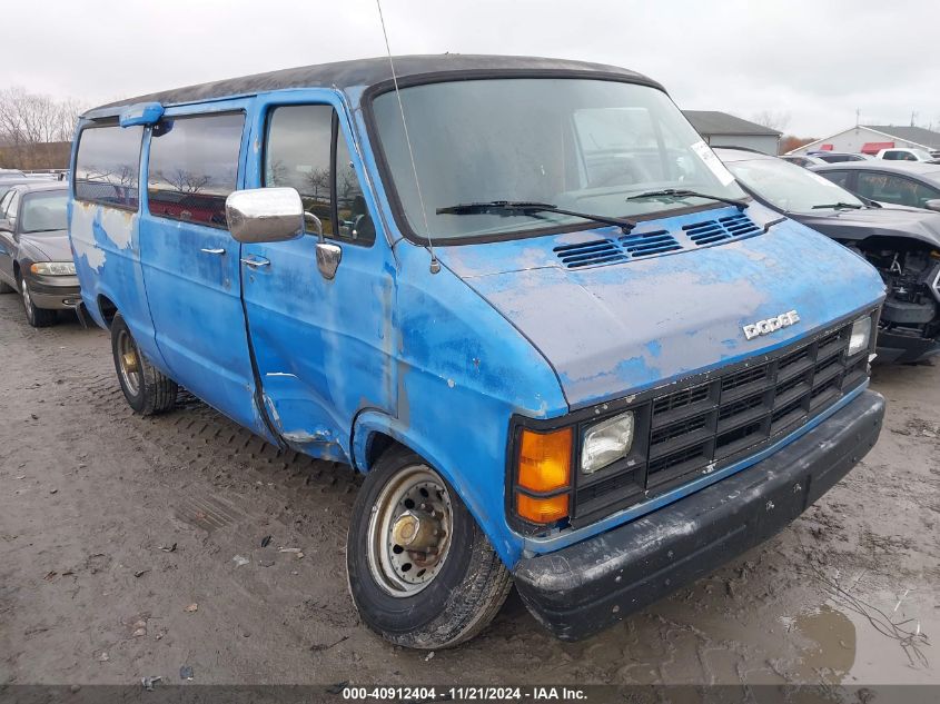 1992 Dodge Ram Wagon B350 VIN: 2B5WB35Y4NK170817 Lot: 40912404