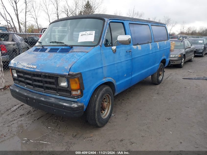 1992 Dodge Ram Wagon B350 VIN: 2B5WB35Y4NK170817 Lot: 40912404