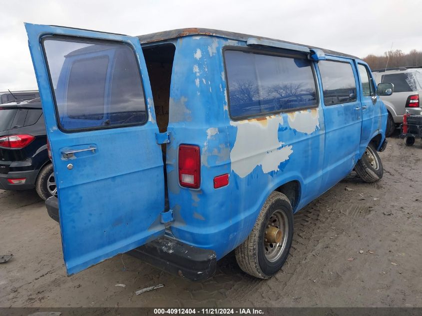 1992 Dodge Ram Wagon B350 VIN: 2B5WB35Y4NK170817 Lot: 40912404