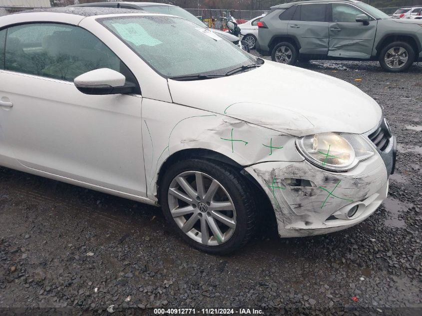 2011 Volkswagen Eos Komfort VIN: WVWBA7AH1BV001215 Lot: 40912771