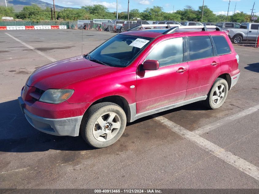 2003 Mitsubishi Outlander Xls VIN: JA4LZ41G23U099210 Lot: 40913465