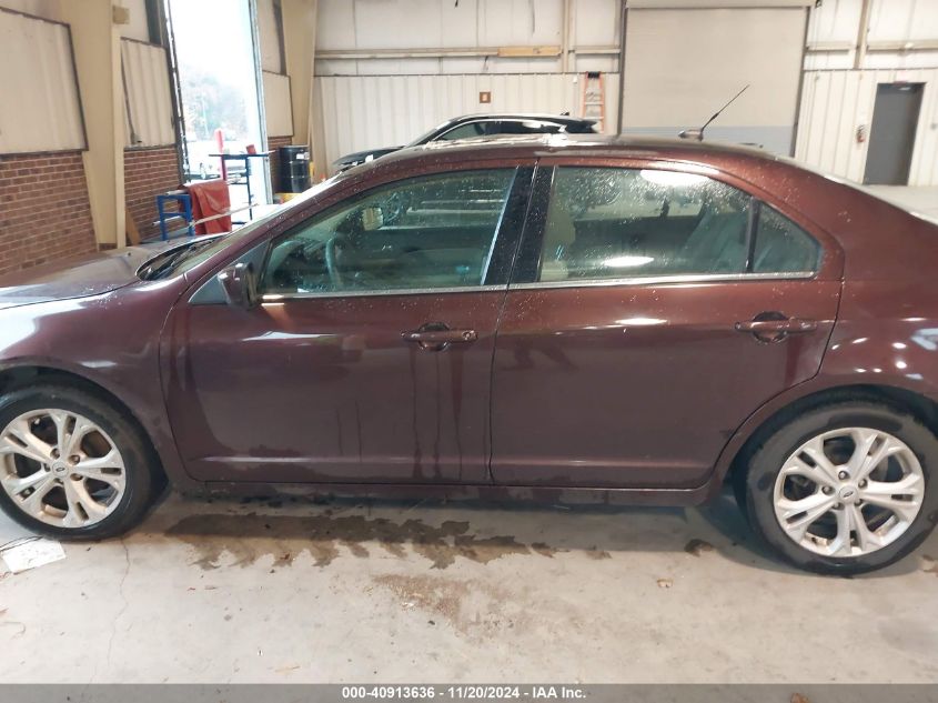 2012 Ford Fusion Se VIN: 3FAHP0HA6CR141693 Lot: 40913636