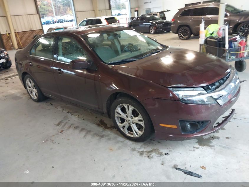 2012 Ford Fusion Se VIN: 3FAHP0HA6CR141693 Lot: 40913636