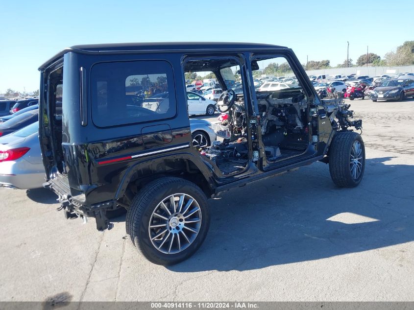 2023 Mercedes-Benz G 550 4Matic VIN: W1NYC6BJ9PX462554 Lot: 40914116