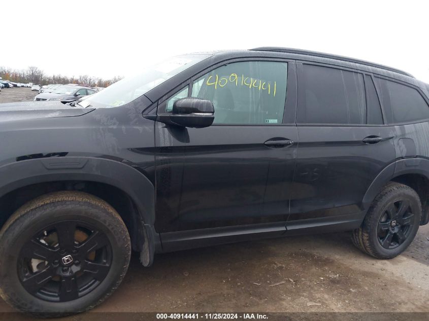 2022 Honda Pilot Awd Trailsport VIN: 5FNYF6H83NB095158