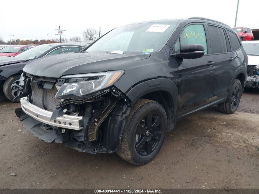 2022 Honda Pilot Awd Trailsport VIN: 5FNYF6H83NB095158