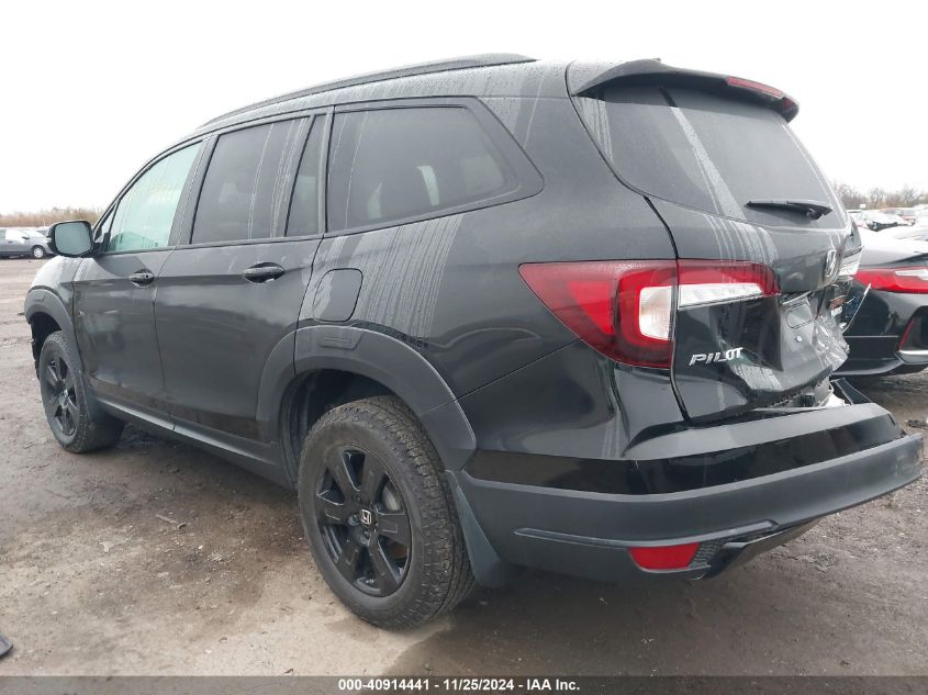 2022 Honda Pilot Awd Trailsport VIN: 5FNYF6H83NB095158