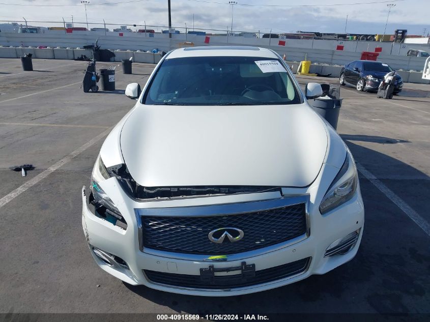 2016 Infiniti Q70 3.7 VIN: JN1BY1APXGM220853 Lot: 40915569